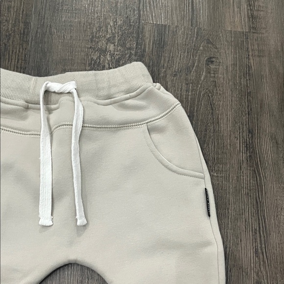 Little Bipsy Kids Beige Jogger Pants - Picture 2 of 5